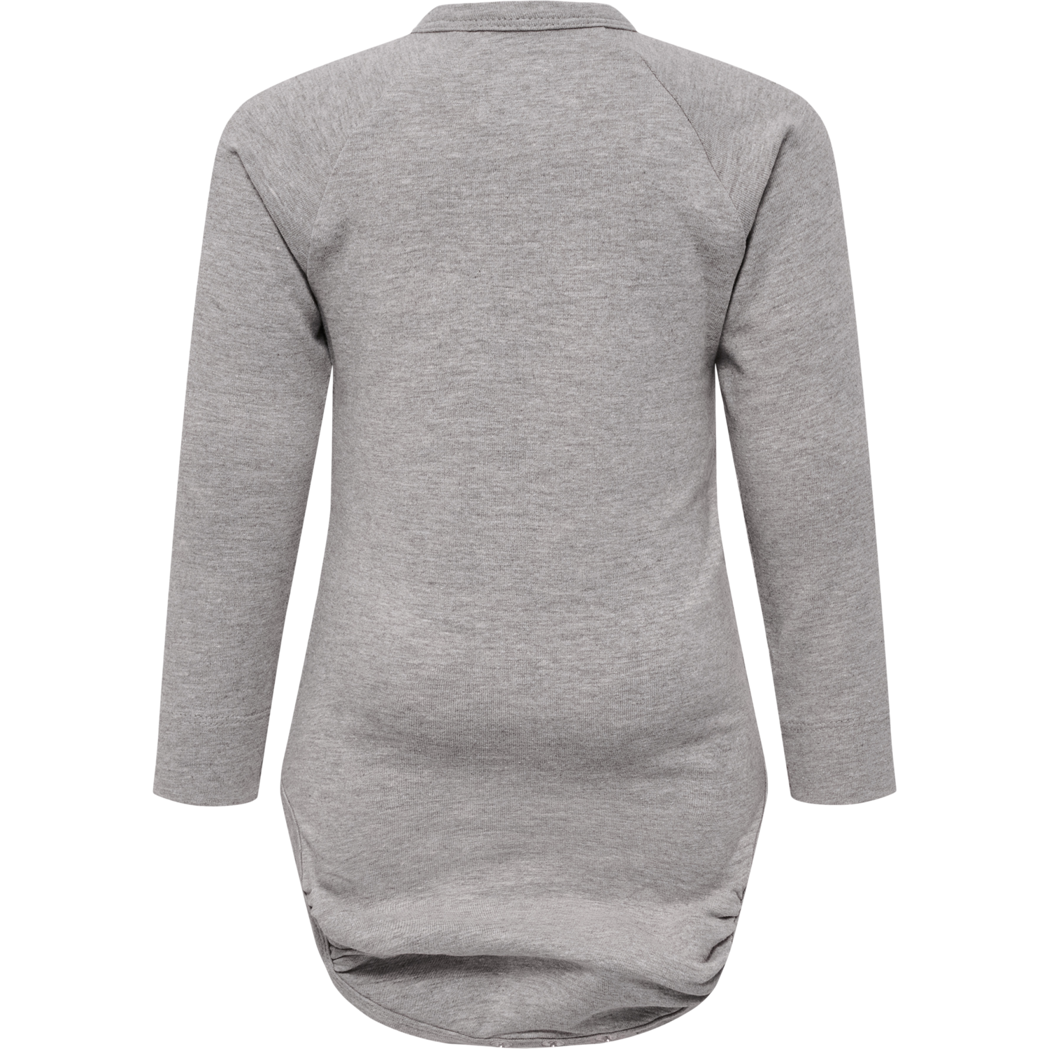 hmlMURPHY BODY L/S, GREY MELANGE, packshot