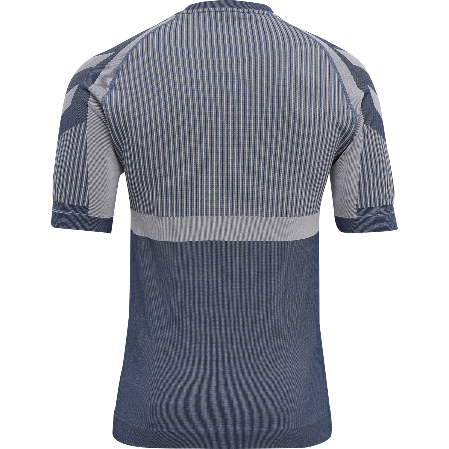 hmlMT UNIT SEAMLESS T-SHIRT, INSIGNIA BLUE/CHATEAU GRAY, packshot
