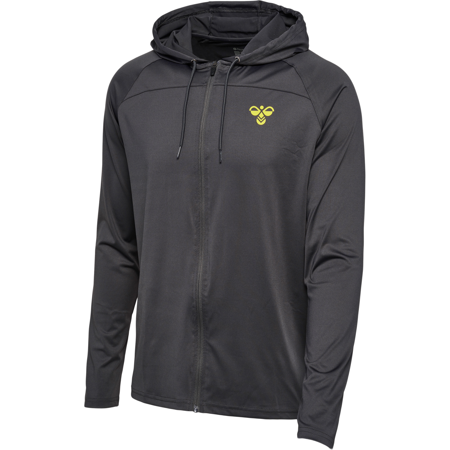 hmlGG12 TRAINING HOODIE, FORGED IRON, packshot