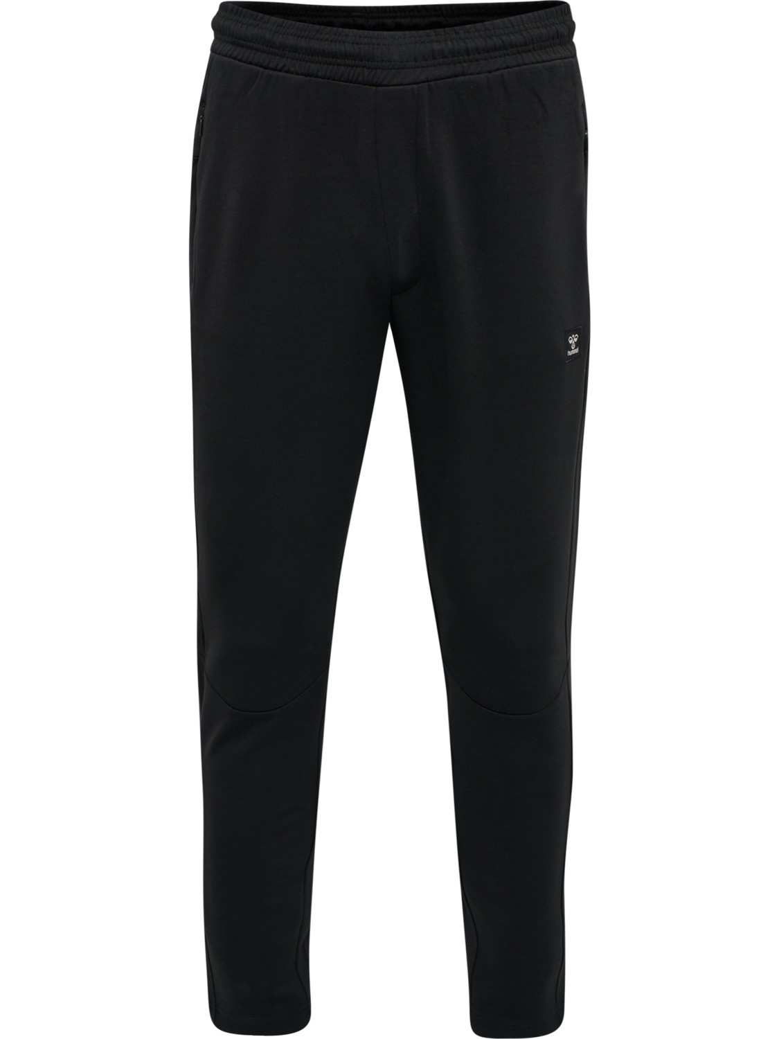 hmlTROPPER TAPERED PANTS, BLACK, packshot