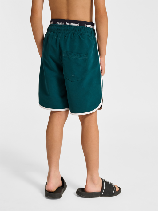 hmlJR REG LONG BOARD SHORTS, JUNE BUG, model