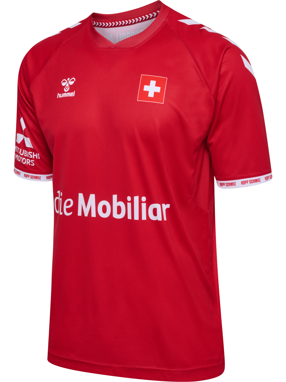 SHV HOME 23/24 JERSEY S/S, TRUE RED, packshot