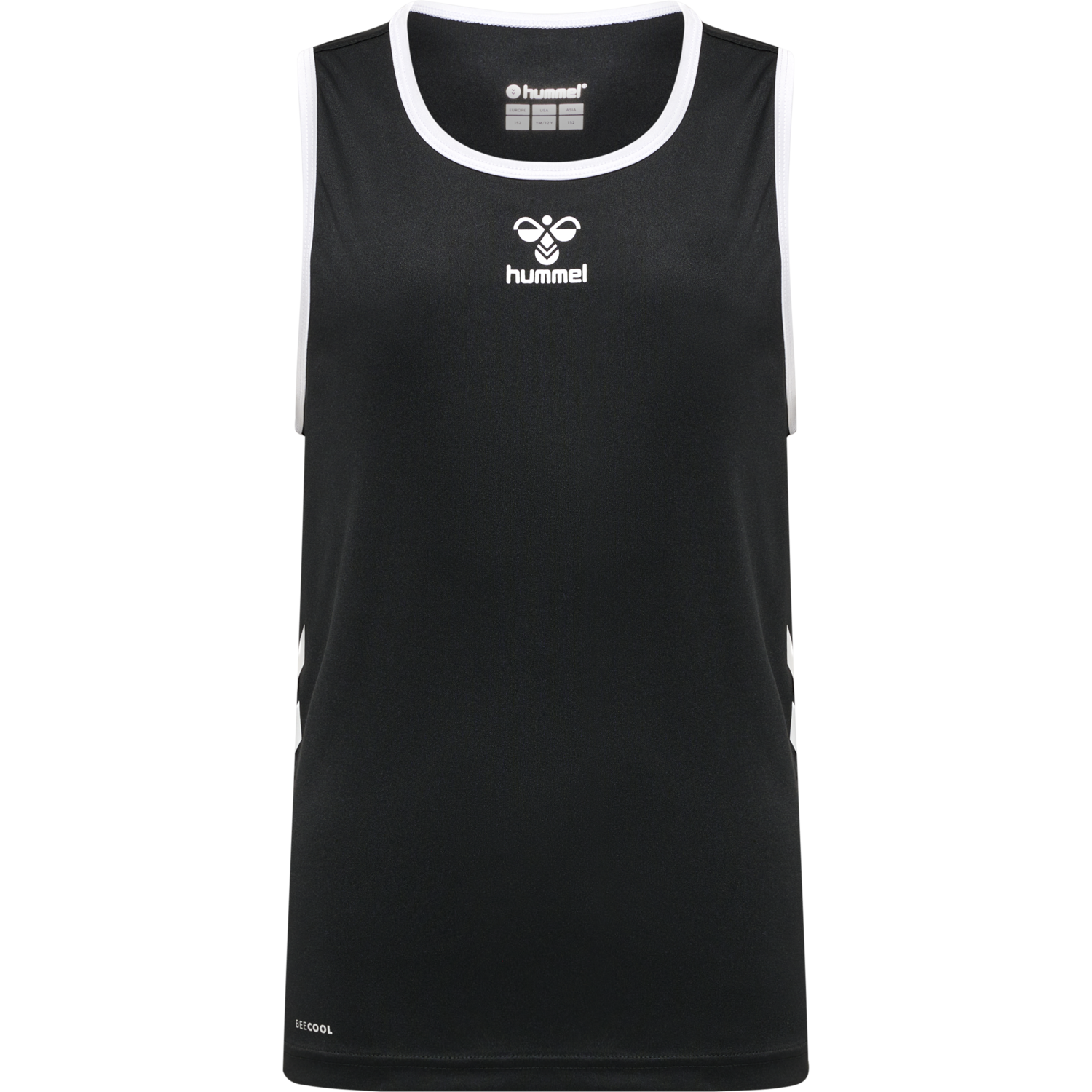 hmlCORE XK BASKET JERSEY KIDS, BLACK, packshot