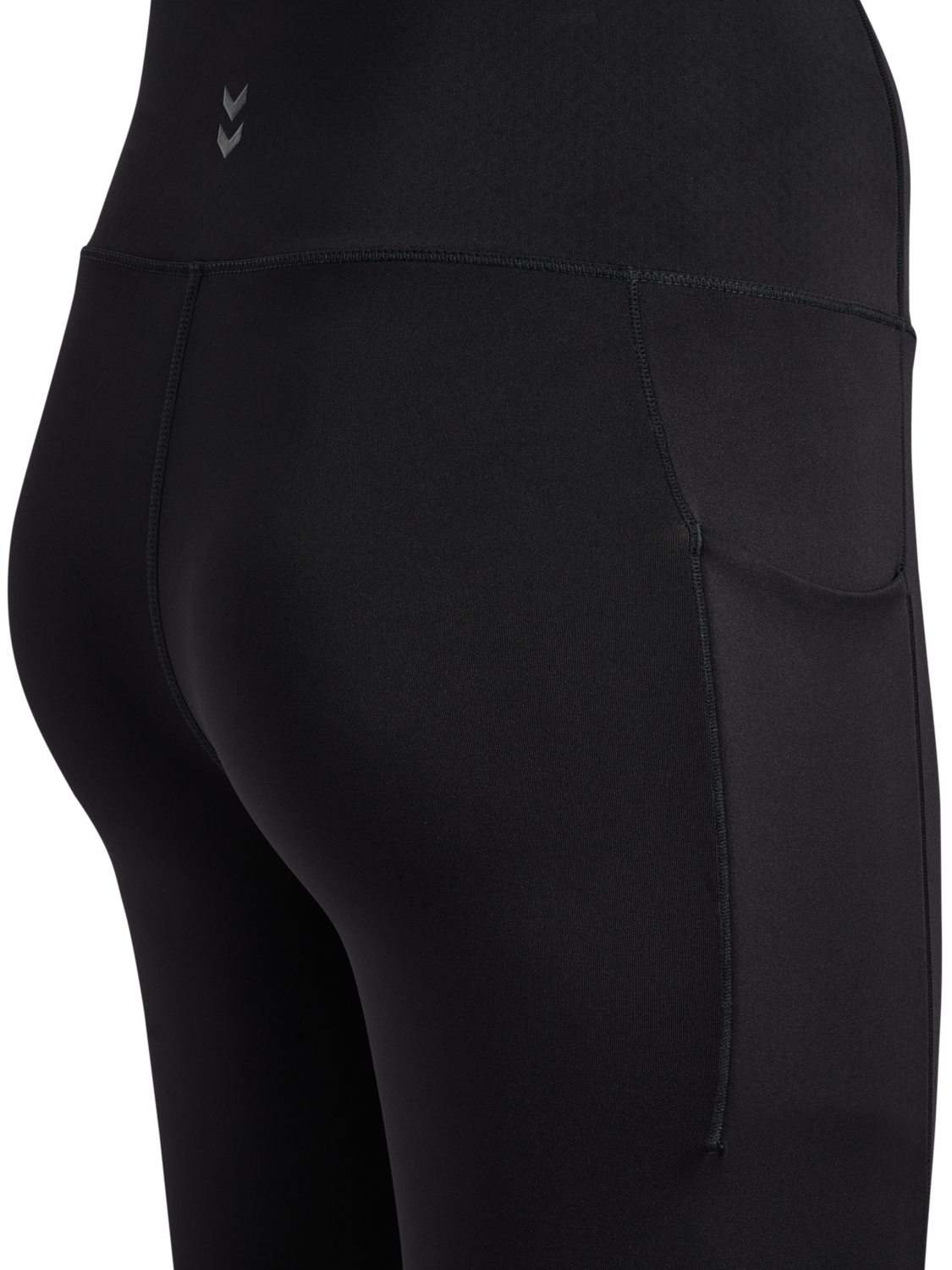 hmlHIIT INTENSITY HIGH WAIST TIGHTS, BLACK/EBONY, packshot