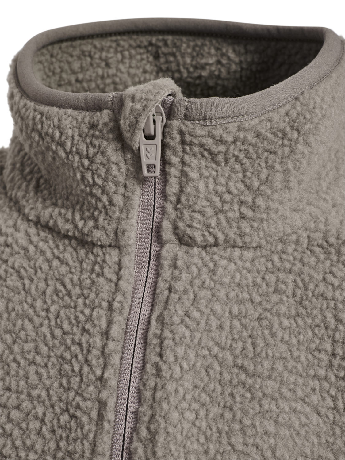 hmlJR ATLAS FLEECE ZIP JACKET, ROCK RIDGE, packshot