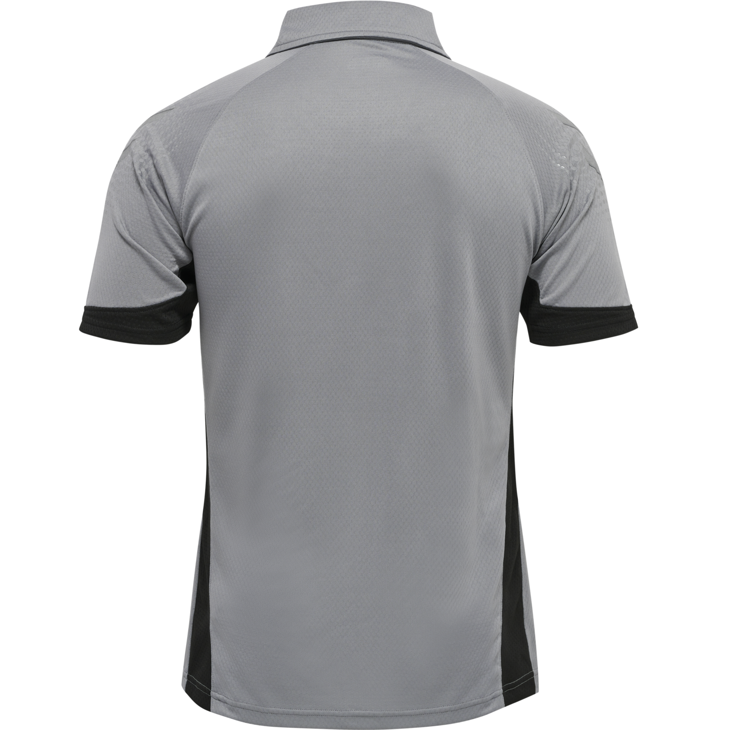 hmlLEAD FUNCTIONAL POLO, GREY MELANGE, packshot