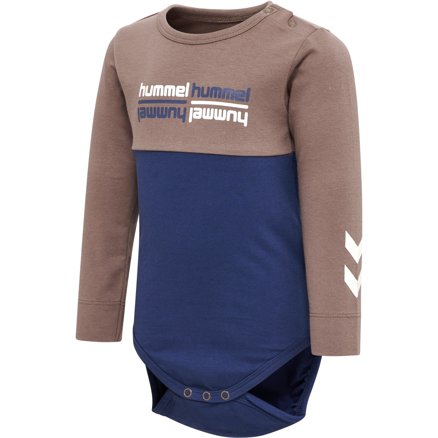 hmlHANS BODY L/S, DEEP TAUPE, packshot