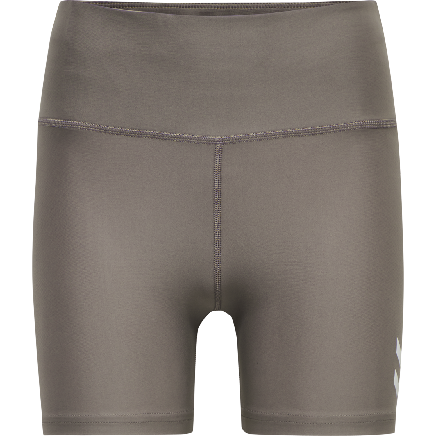 hmlTE TOLA HW TIGHT SHORTS, DRIFTWOOD, packshot