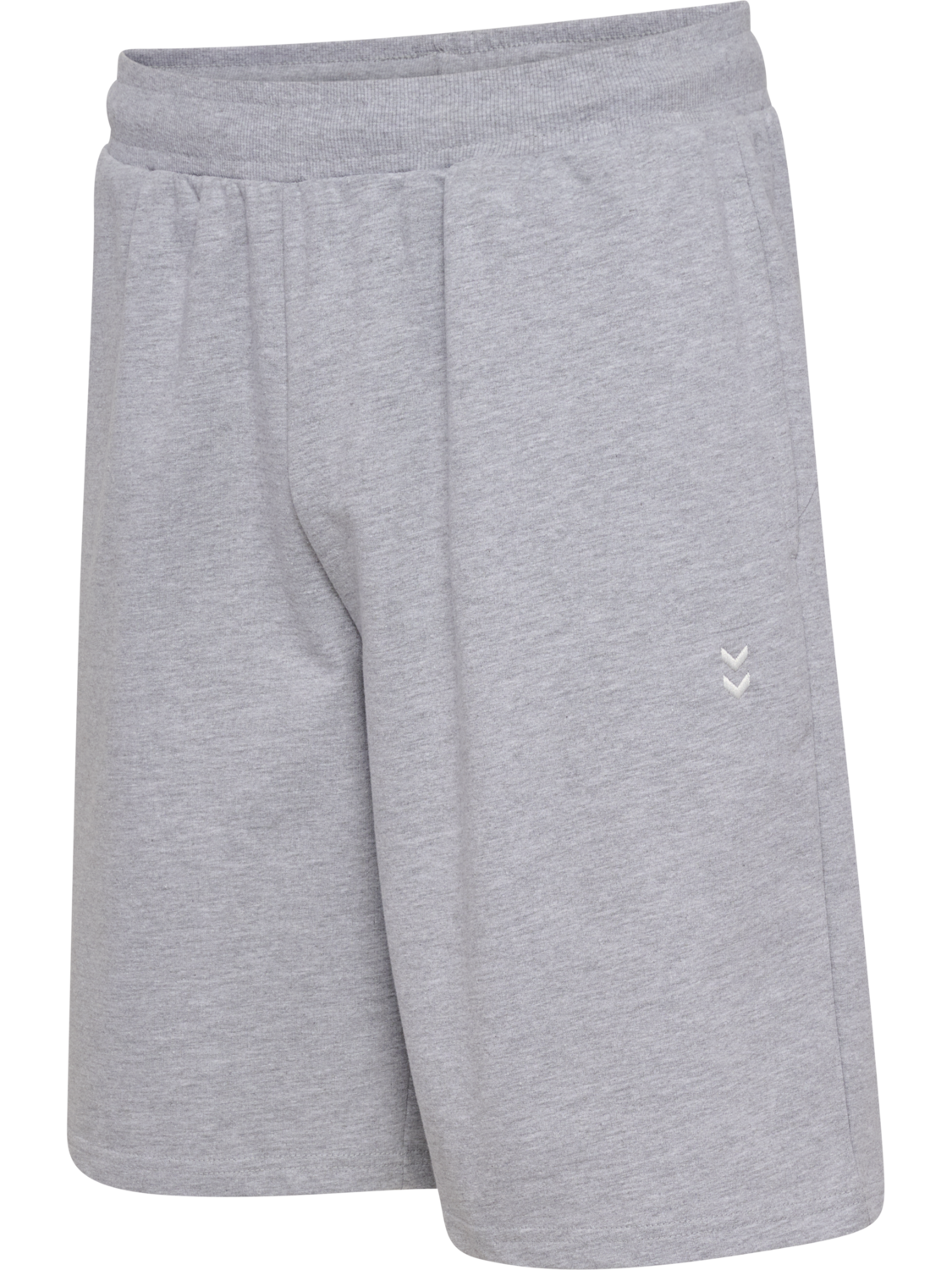 hmlPULSE LOOSE SWEAT SHORTS, GREY MELANGE, packshot