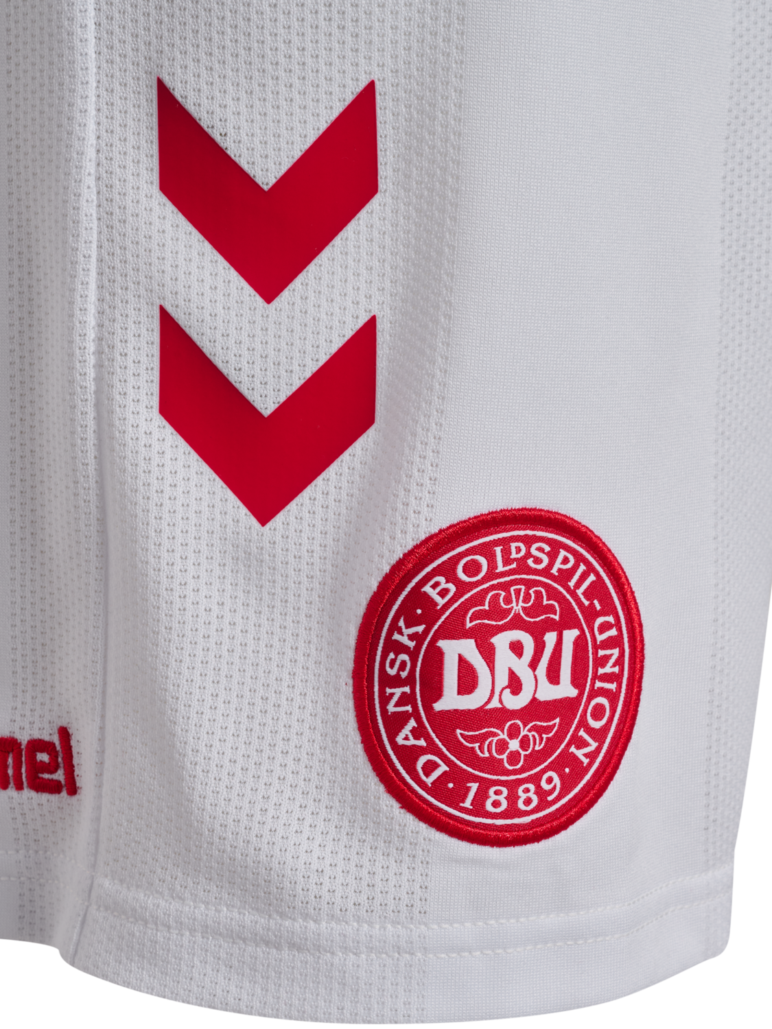 DBU 26 HOME SHORTS KIDS, WHITE, packshot