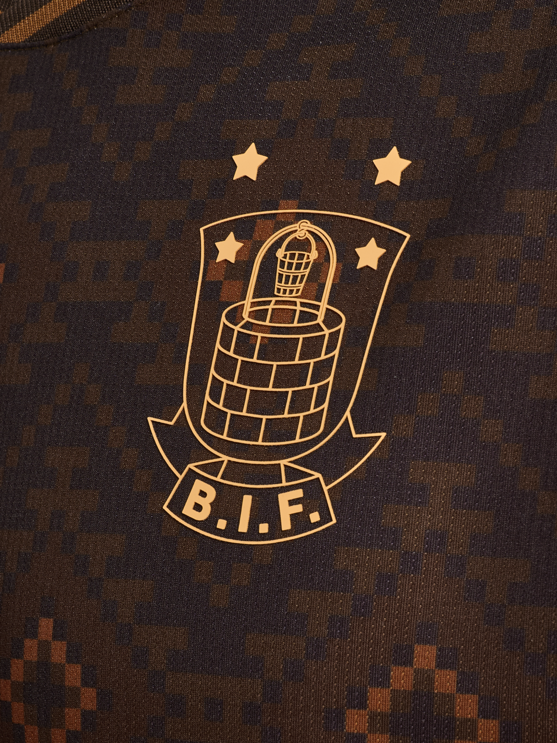 BIF 25/26 THIRD JERSEY S/S, BROWN, packshot