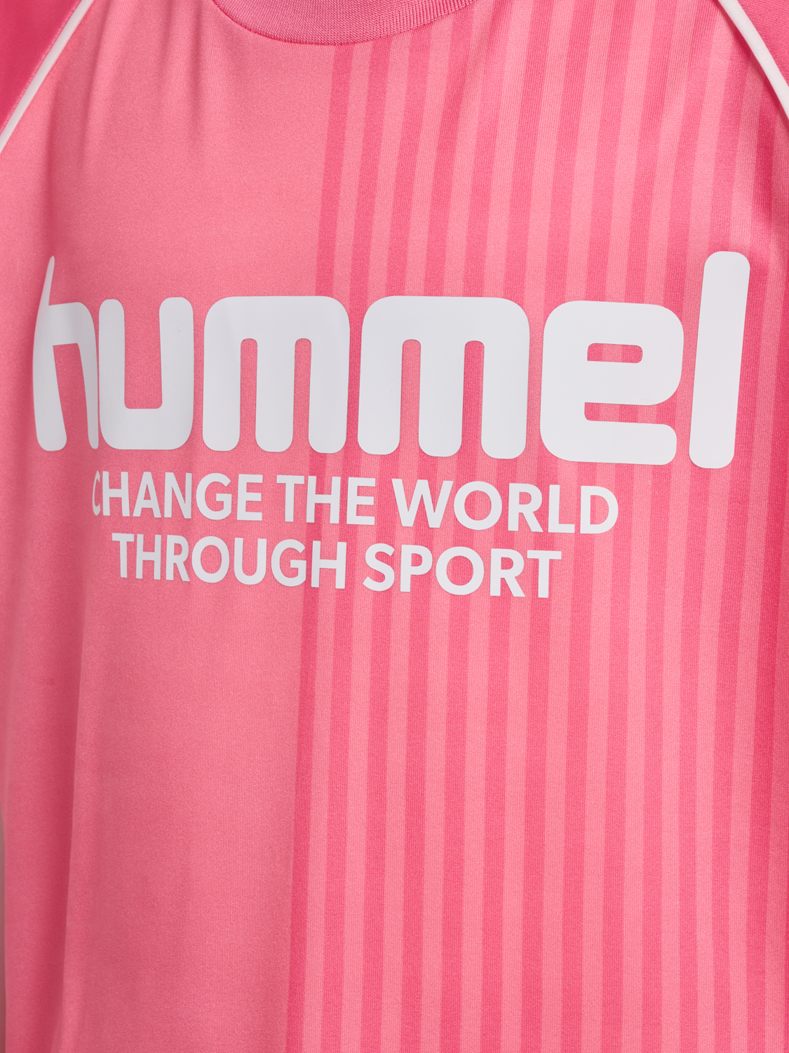 hmlMEXINE T-SHIRT S/S, GERANIUM PINK, packshot