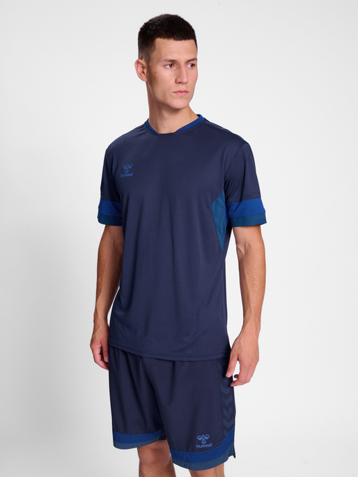 hmlAUTHENTIC PRO JERSEY S/S, MARINE, model