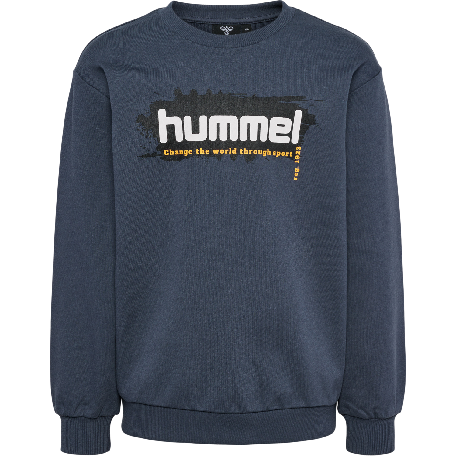 hmlERIK SWEATSHIRT, OMBRE BLUE, packshot