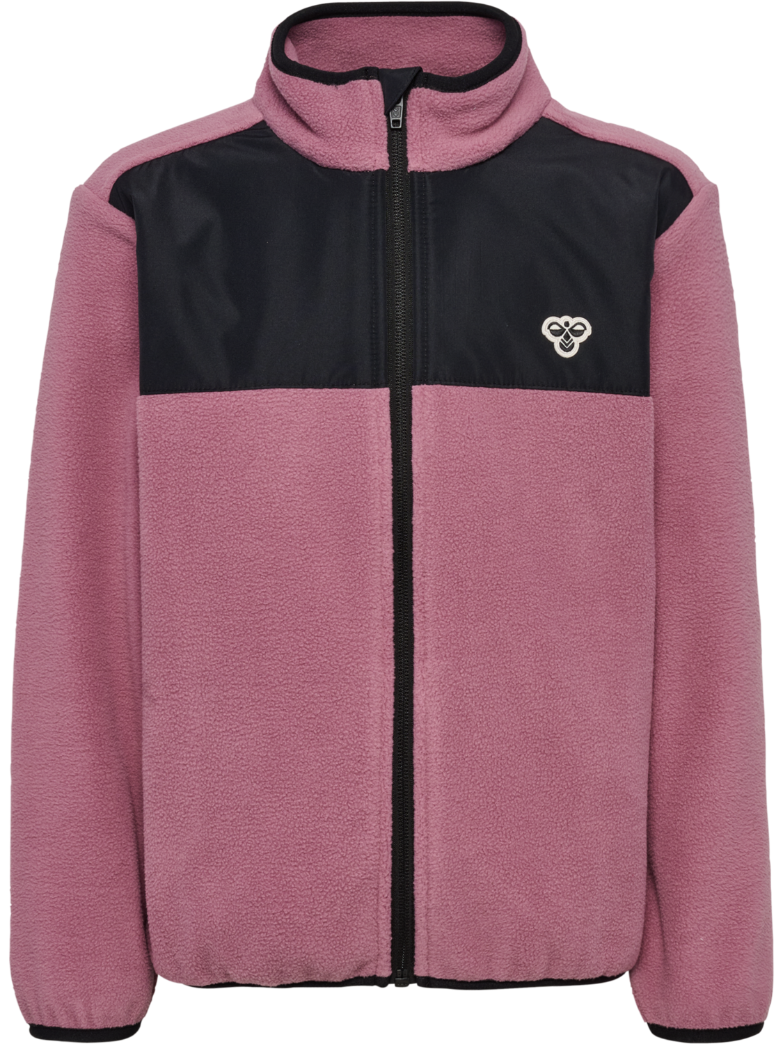 hmlJR FLEECE ZIP JACKET, DUSKY ORCHID, packshot