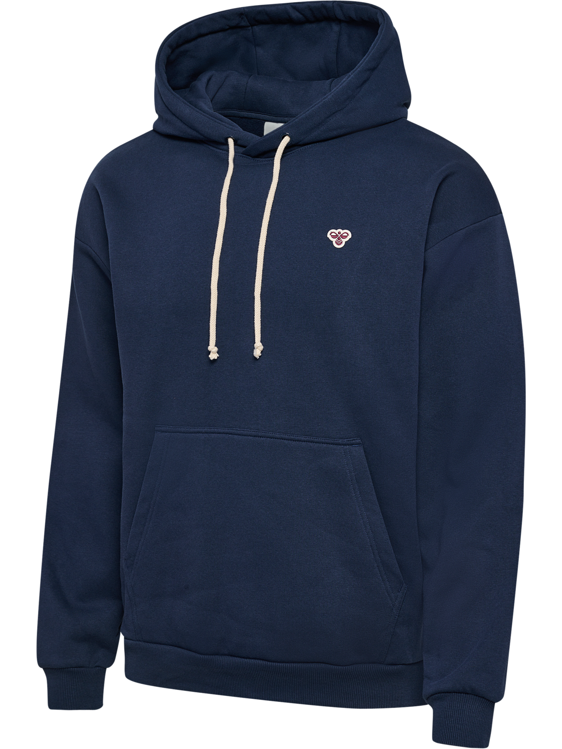 hmlLOOSE HOODIE BEE, DRESS BLUES, packshot