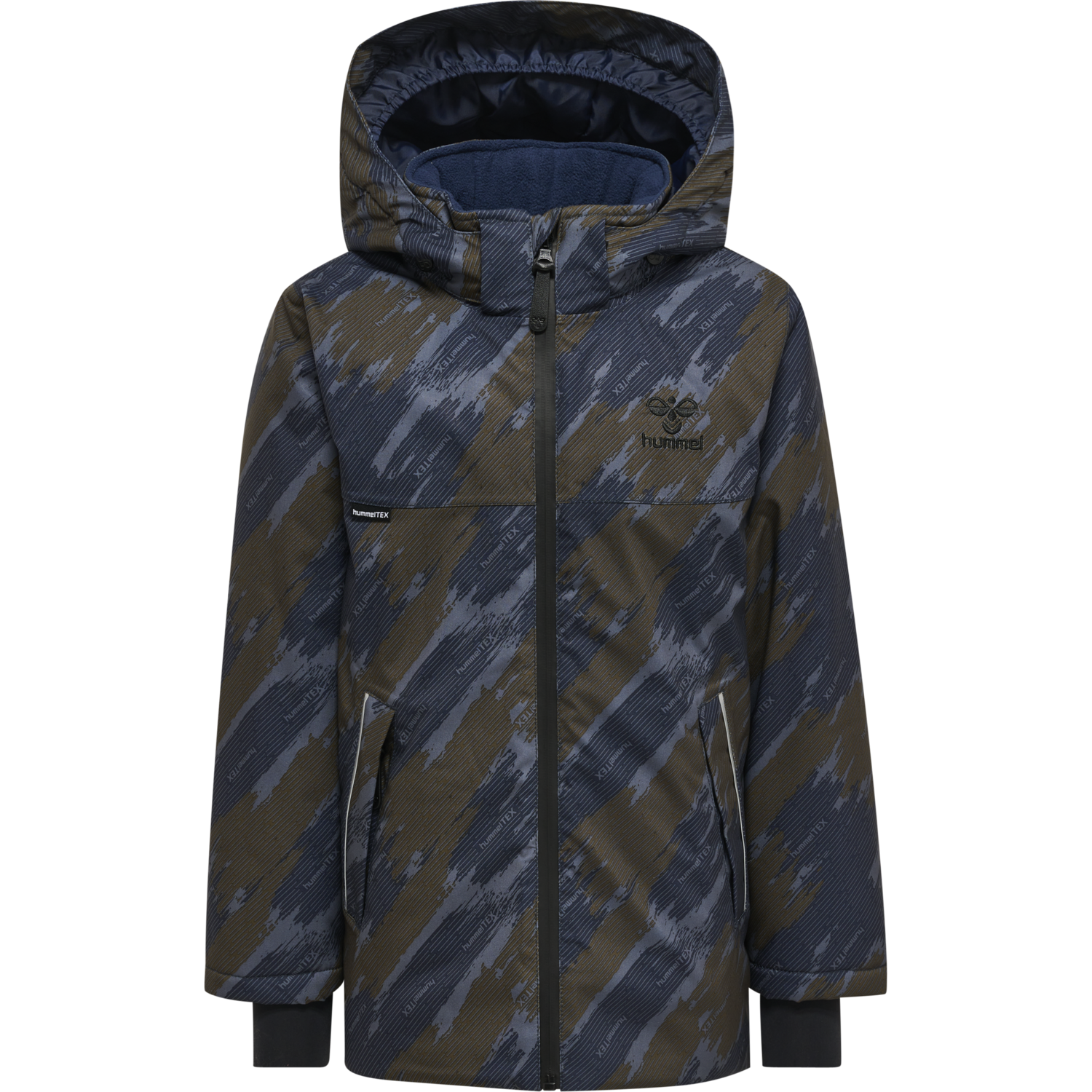 hmlLOGAN TEX JACKET, DARK OLIVE, packshot