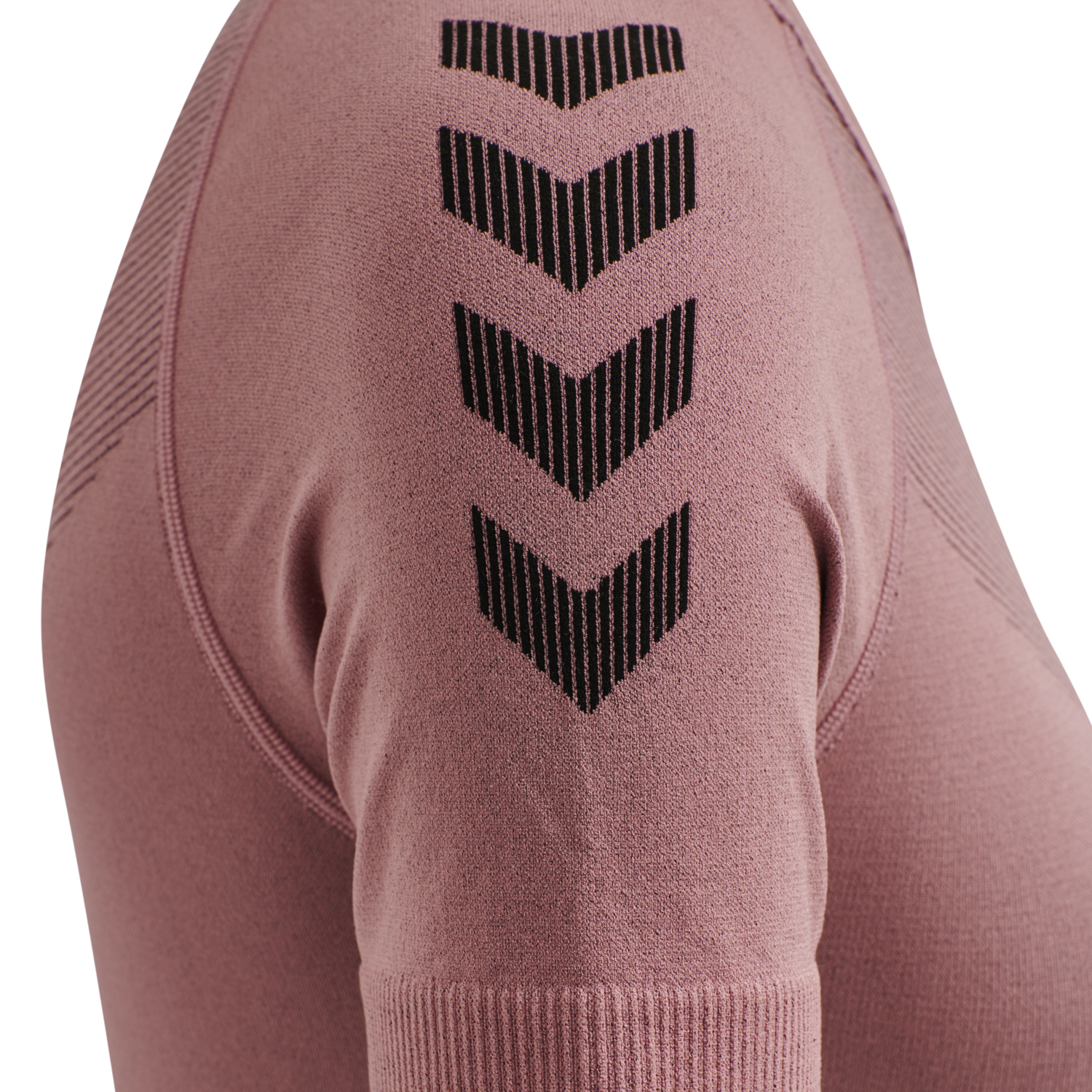 HUMMEL FIRST SEAMLESS JERSEY S/S W, DUSTY ROSE, packshot