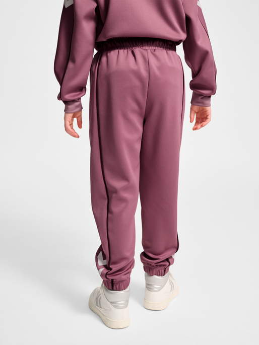 hmlJR INTERLOCK ADJUST PANTS, WISTFUL MAUVE, model
