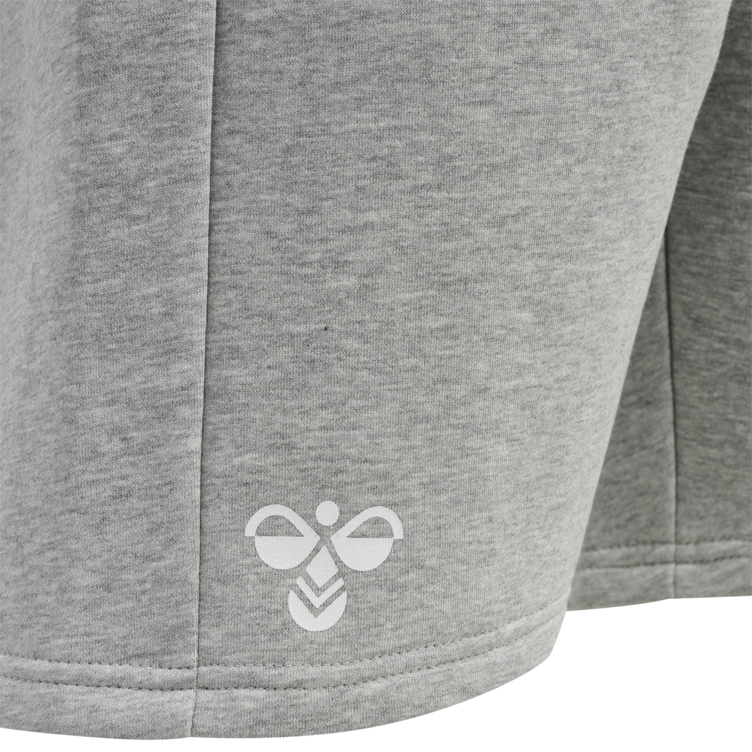 hmlGG12 SWEAT SHORTS, GREY MELANGE, packshot