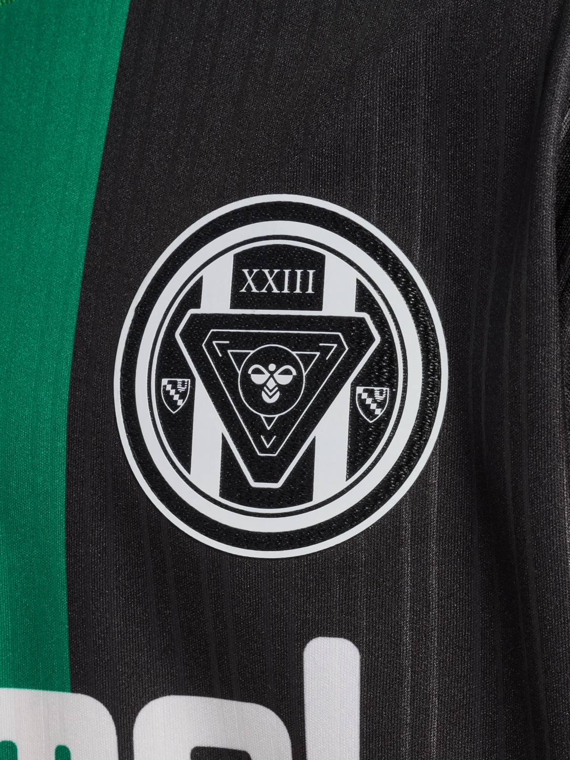 hmlJR LOOSE BALL  JERSEY S/S, BLACK, packshot