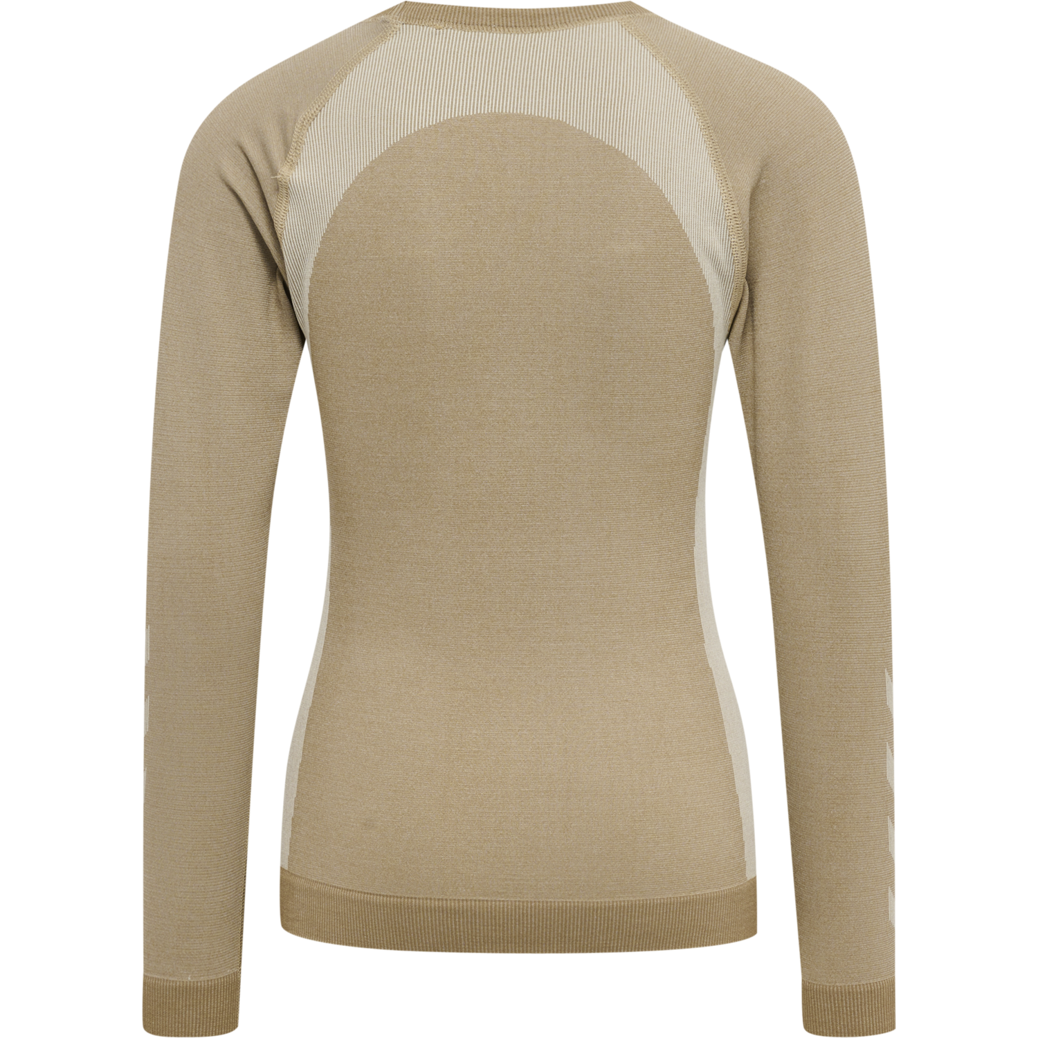 hmlSPIN SEAMLESS T-SHIRT L/S, SIMPLY TAUPE, packshot