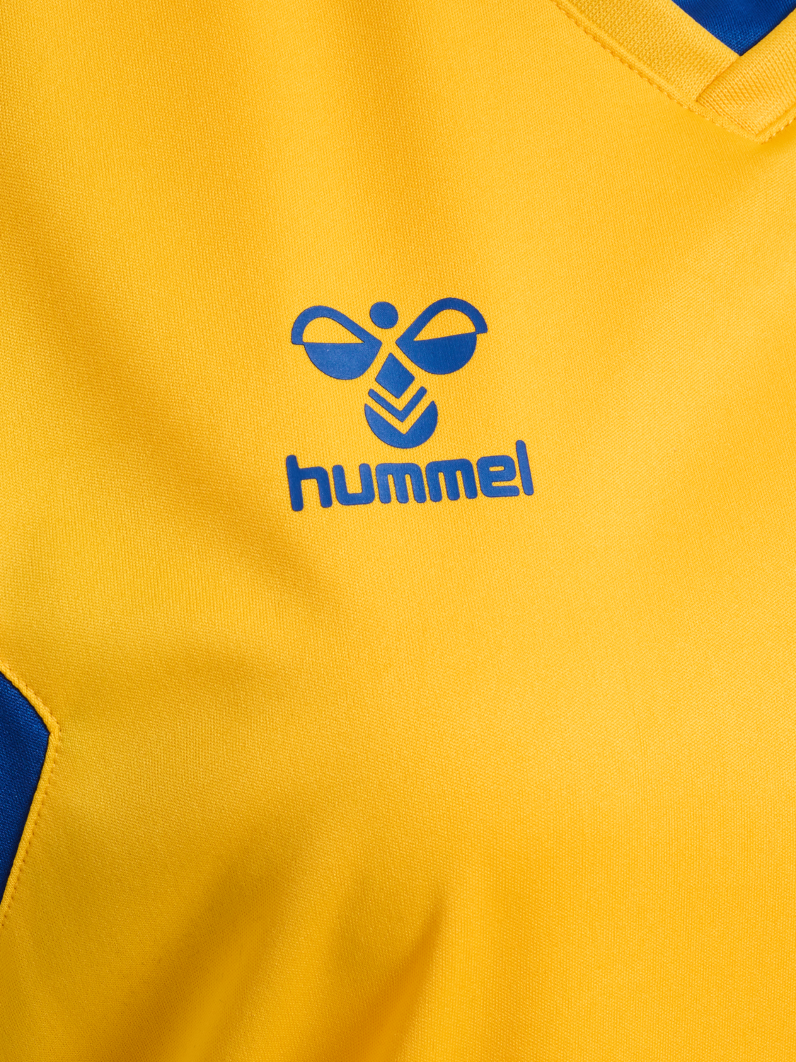 hmlAUTHENTIC PL JERSEY S/S WOMAN, SPORTS YELLOW/TRUE BLUE, packshot