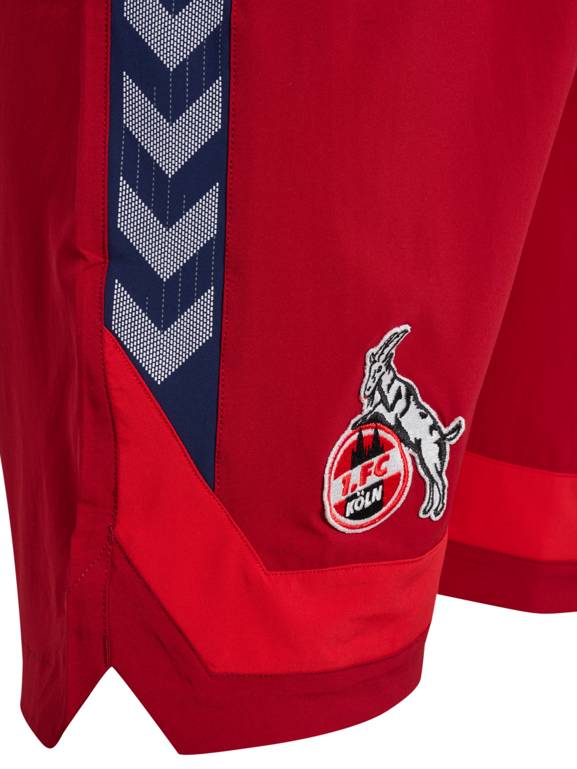 1FCK 23/24 TR PL SHORTS, RED DAHLIA, packshot