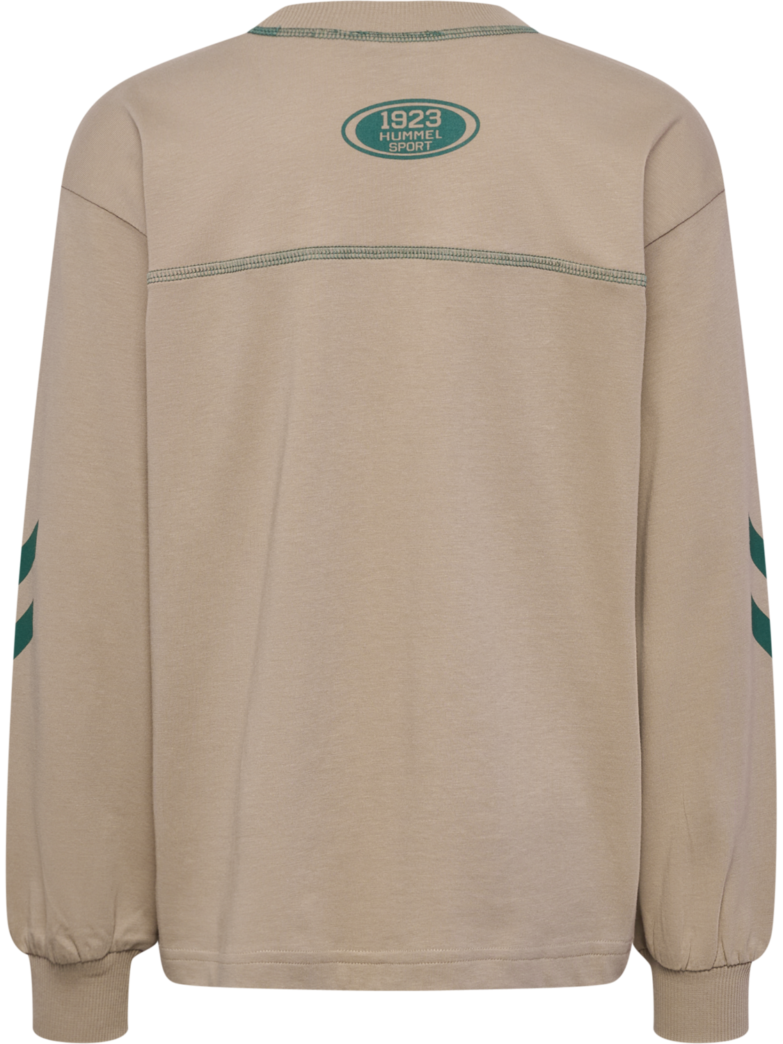 hmlTIMMI BOXY T-SHIRT L/S, COBBLESTONE, packshot