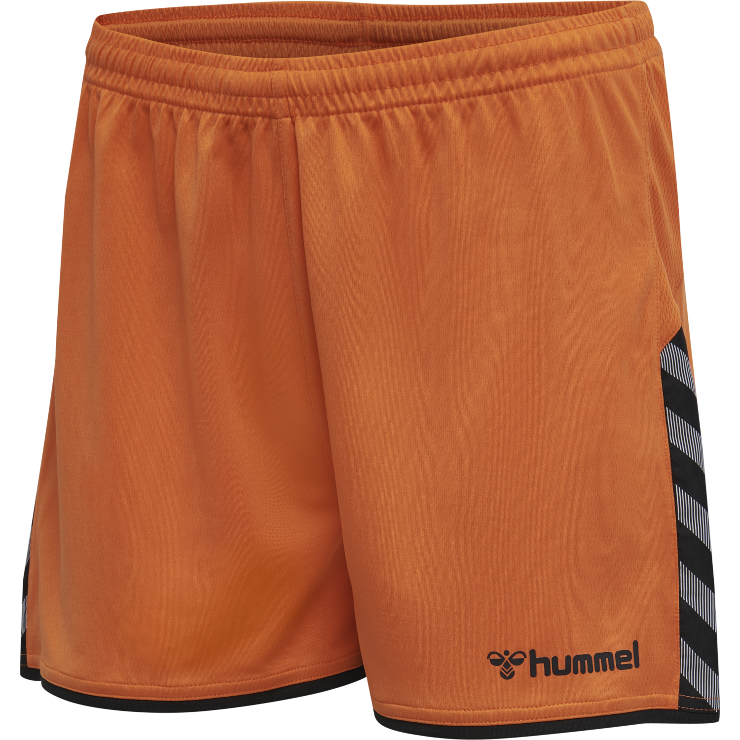 hmlAUTHENTIC POLY SHORTS WOMAN, TANGERINE, packshot