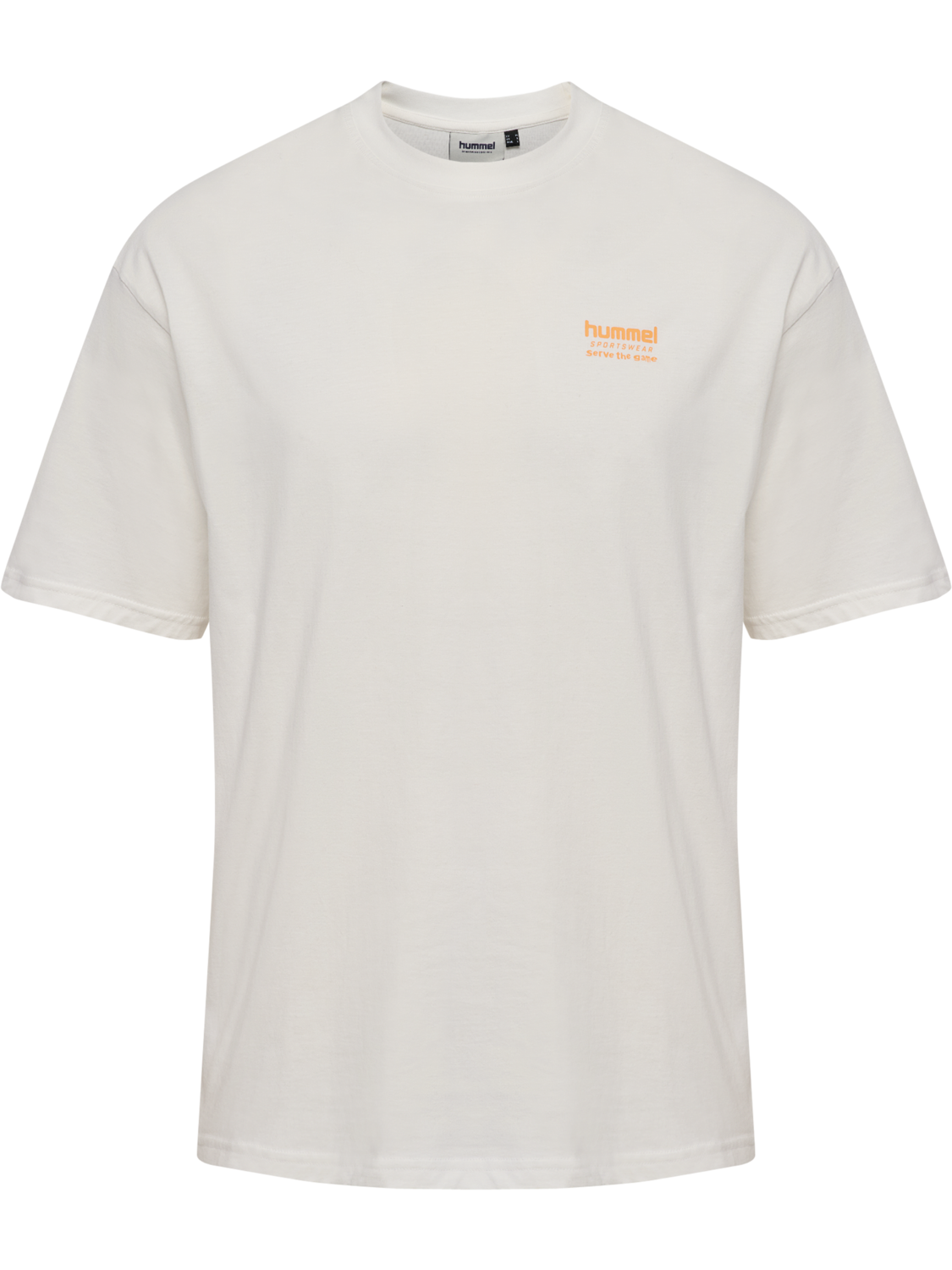 hmlLOOSE T-SHIRT S/S HSW FOOTBALL, BLANC DE BLANC, packshot