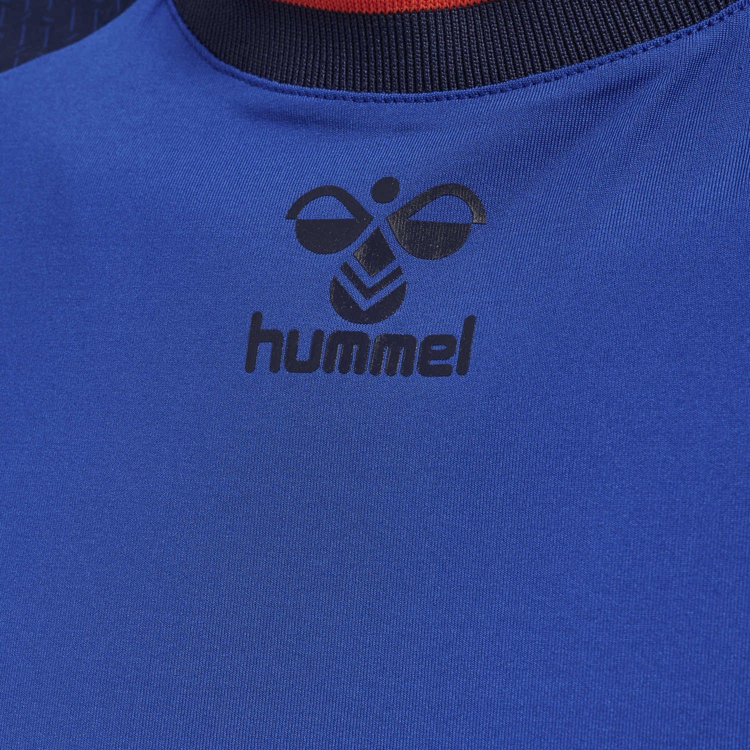 hmlPRO GRID GAME JERSEY S/S, SURF THE WEB/MARITIME BLUE, packshot