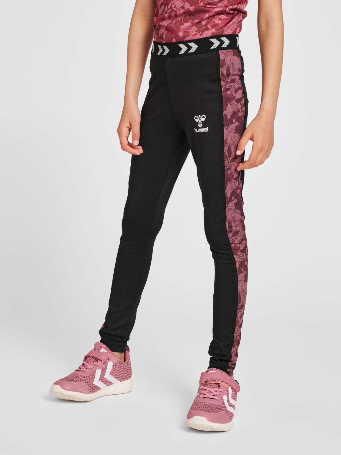 hmlNANNA TIGHTS, DECO ROSE, packshot