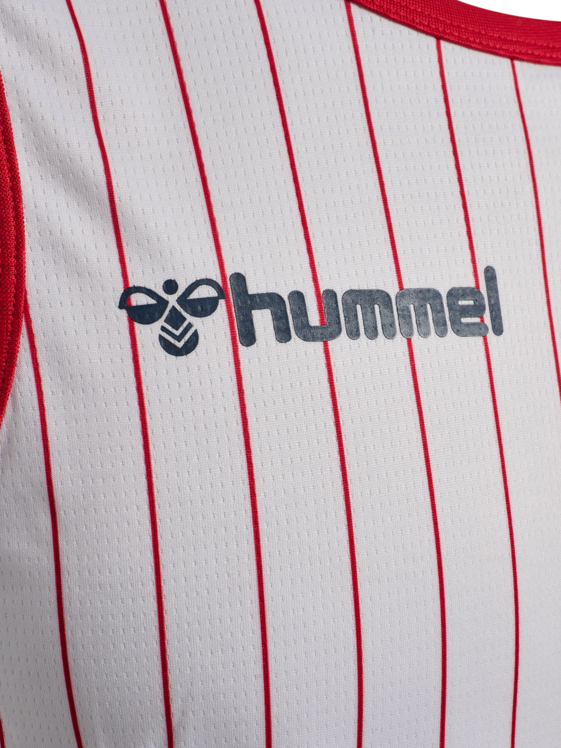 DBU 26 FAN TANKTOP, WHITE/TANGO RED, packshot