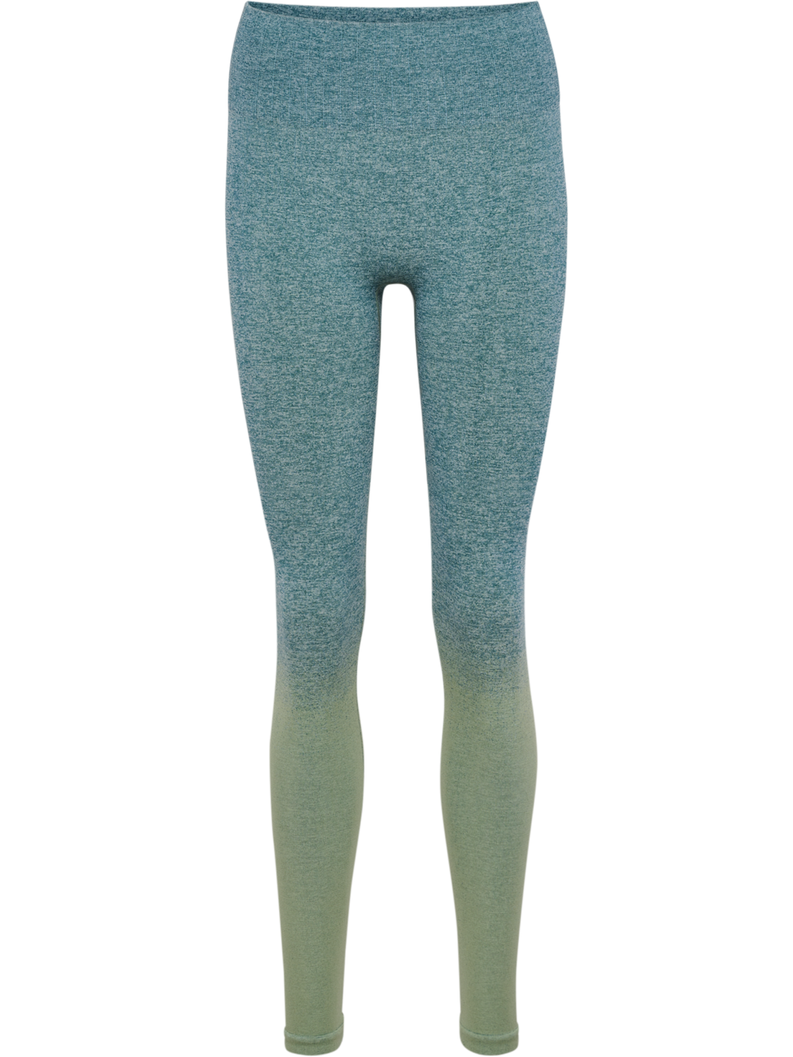 hmlYOGA SEAMLESS GRADIENT HW TIGHTS, BALSAM/FROSTY GREEN, packshot