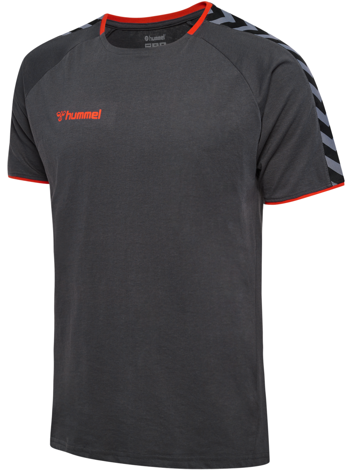 hmlAUTHENTIC TRAINING TEE, ASPHALT, packshot