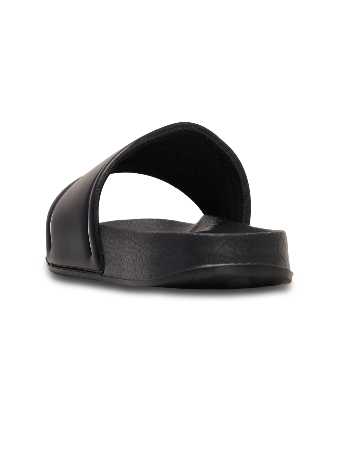 POOL SLIDE JR, BLACK, packshot