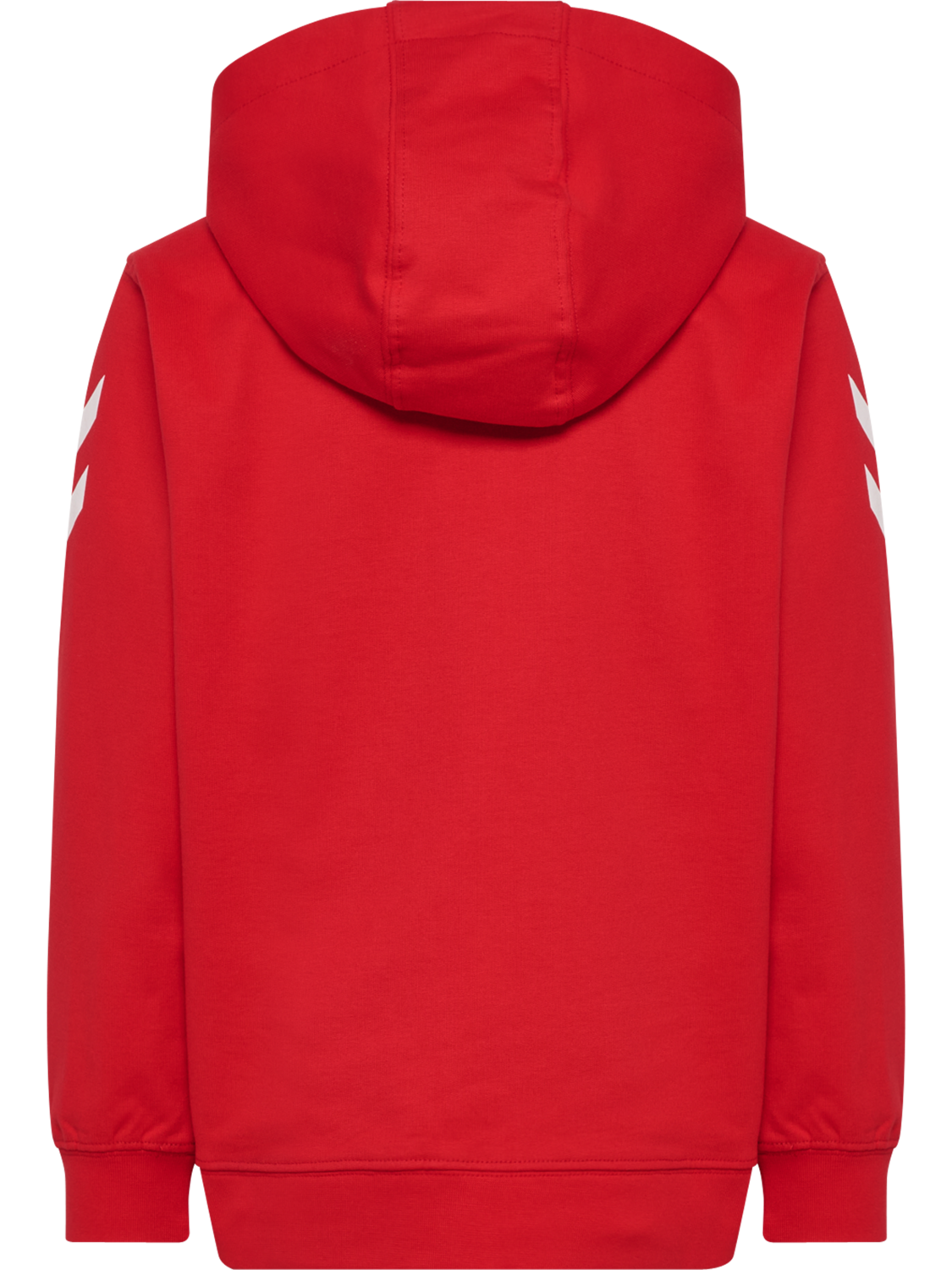 hmlGO 2.0 CHEVRON ZIP HOODIE KIDS, TRUE RED, packshot