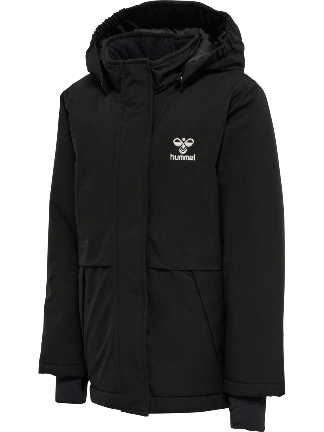 hmlURBAN TEX JACKET, BLACK, packshot