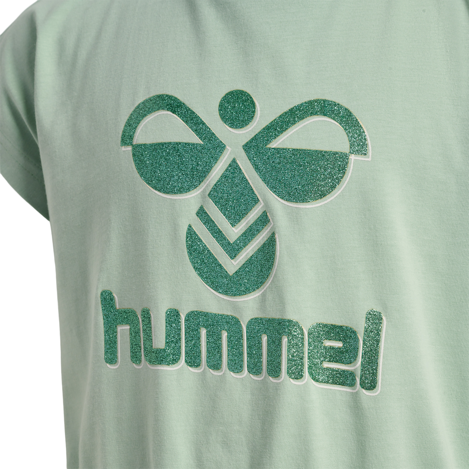 hmlTWILIGHT DRESS S/S, SILT GREEN, packshot