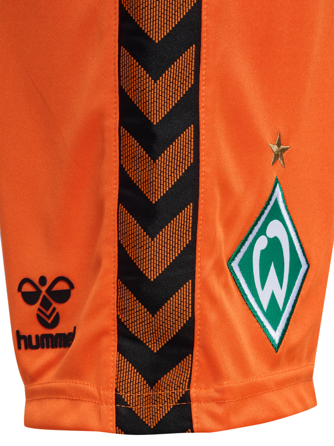 WER 23/24 GK SHORTS KIDS, ORANGE TIGER, packshot