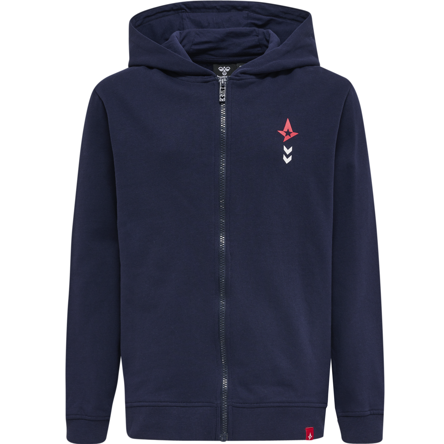 ASTRALIS 21/22 ZIP HOODIE KIDS, MARINE, packshot