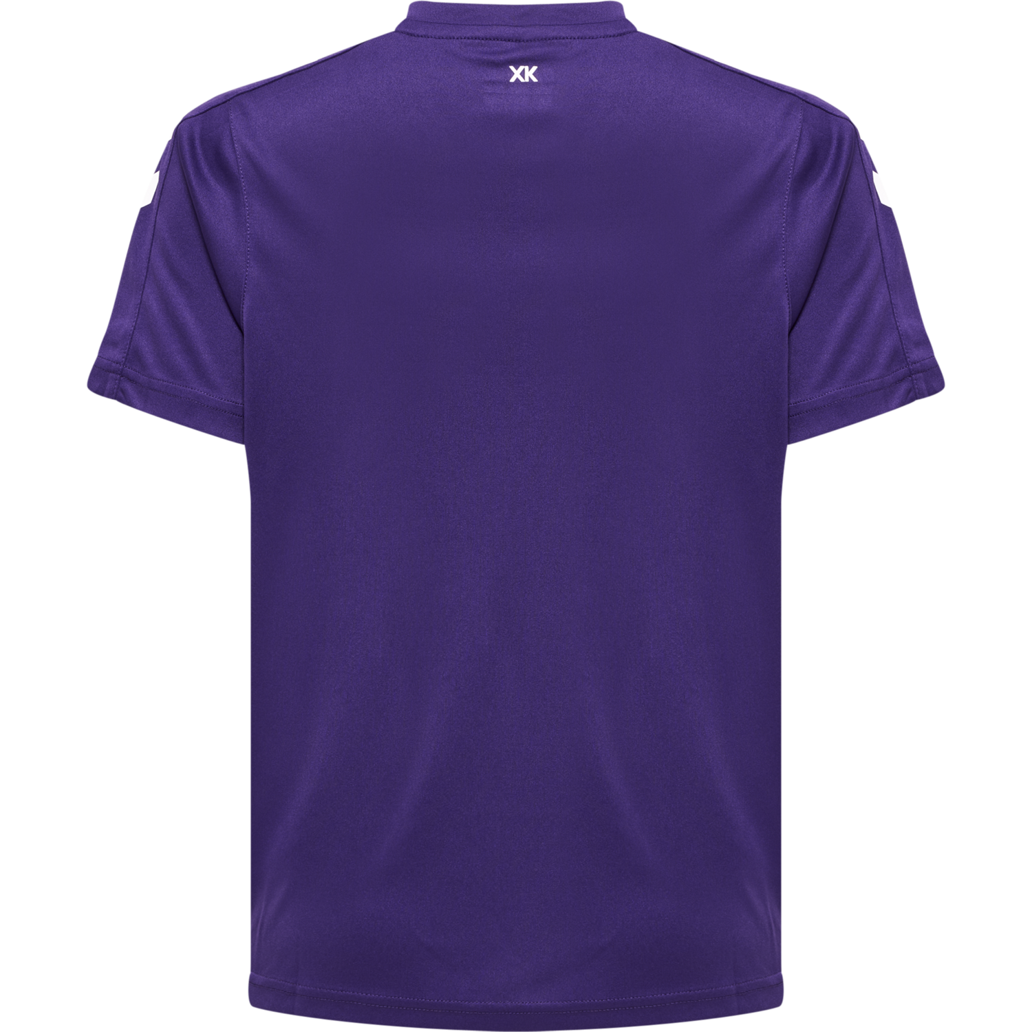 hmlCORE XK POLY JERSEY S/S KIDS, ACAI/WHITE, packshot