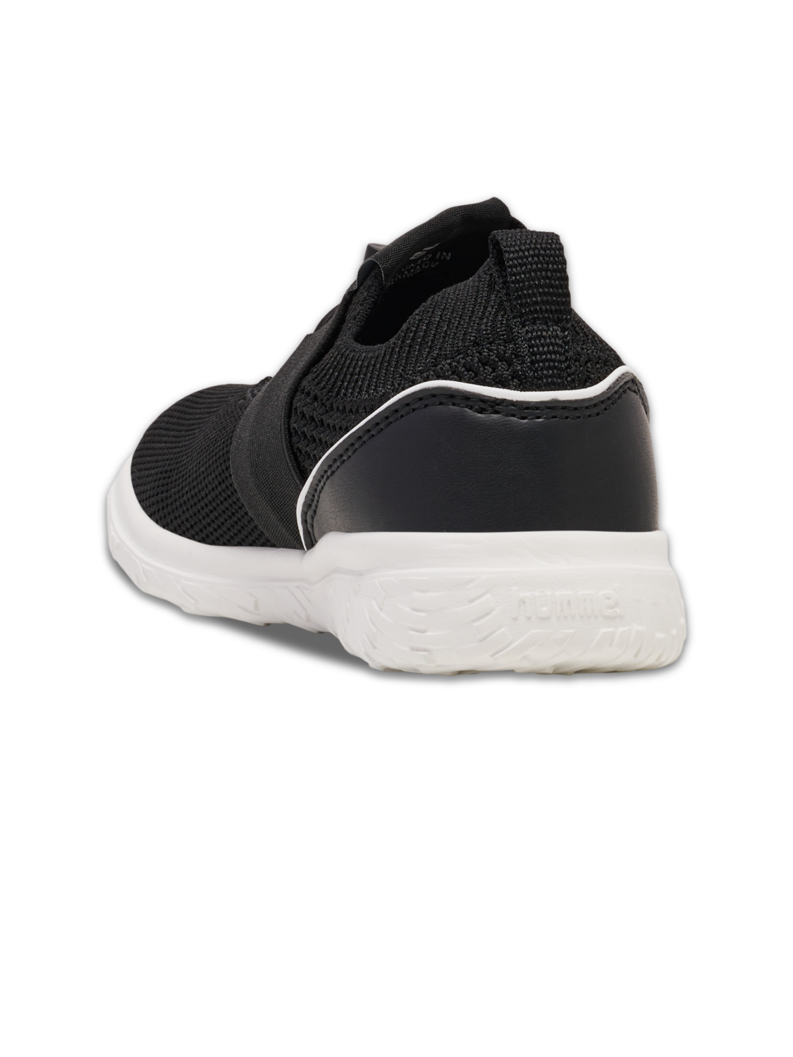 ACTUS KNIT SLIP-ON RECYCLED JR, BLACK, packshot