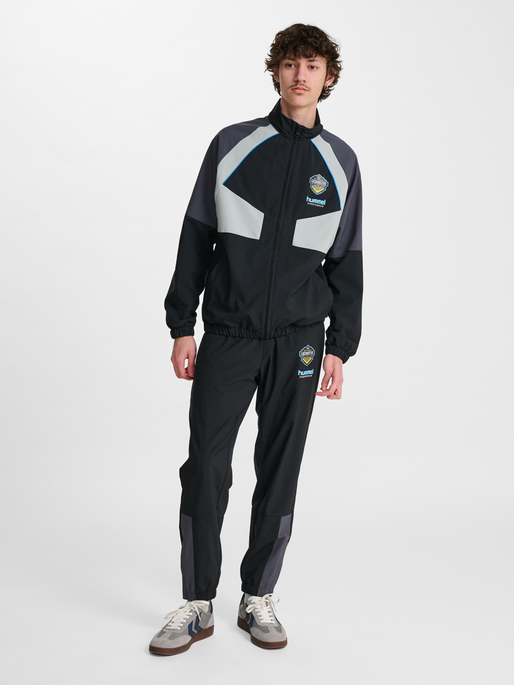 hmlLOOSE TRACK ZIPJACKET SW EL PASO, BLACK, model