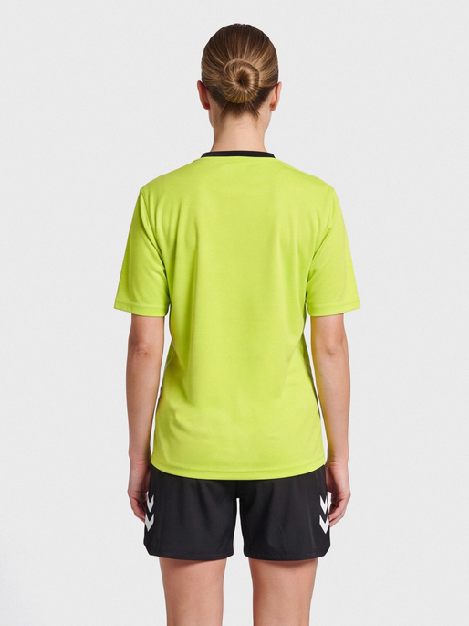 hmlREFEREE CHEVRON WO  JERSEY S/S, EVENING PRIMROSE, model