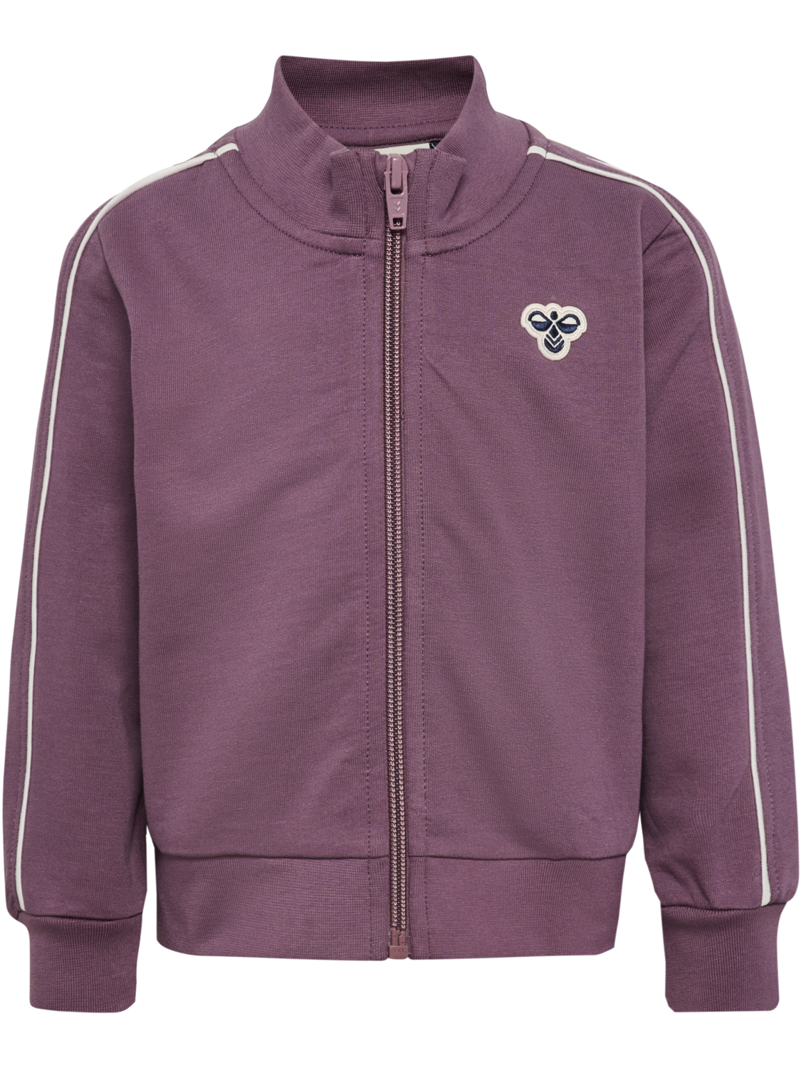 hmlMINI CO REG TRACK SUIT, BLACK PLUM, packshot