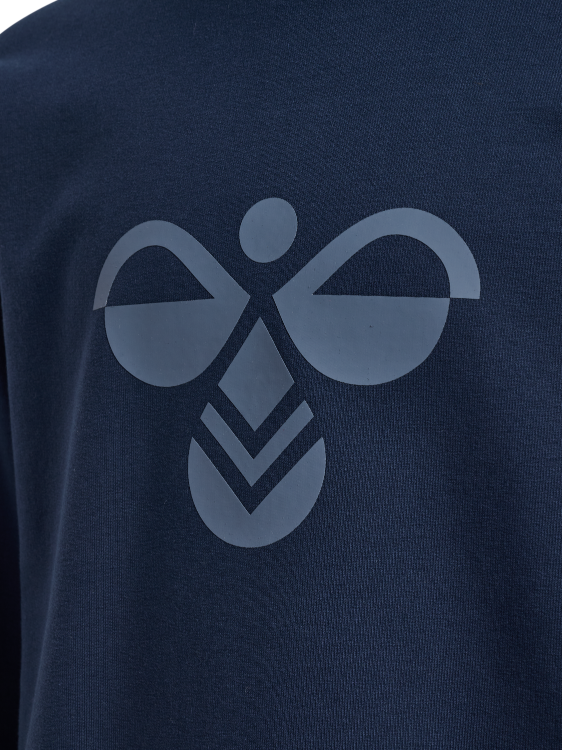 hmlJR REG TUKAS SWEATSHIRT, DRESS BLUES/FLINT STONE, packshot