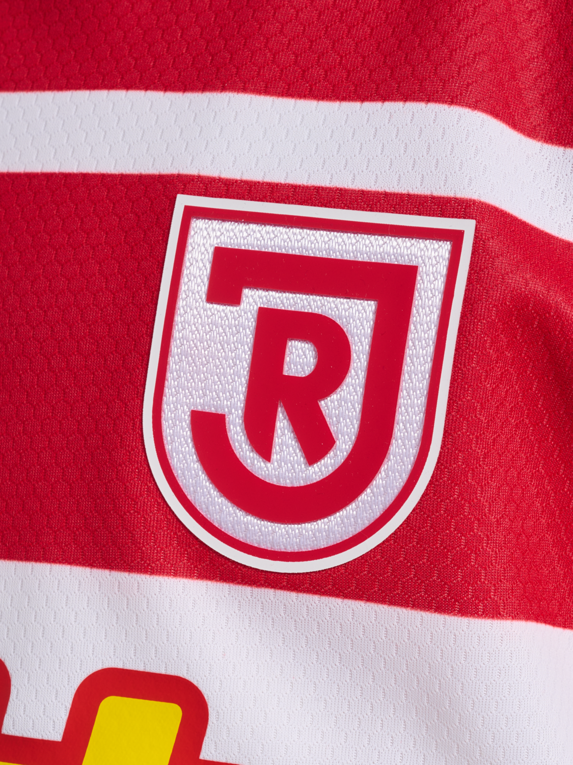 RGB 23/24 HOME JERSEY S/S KIDS, WHITE/TRUE RED, packshot