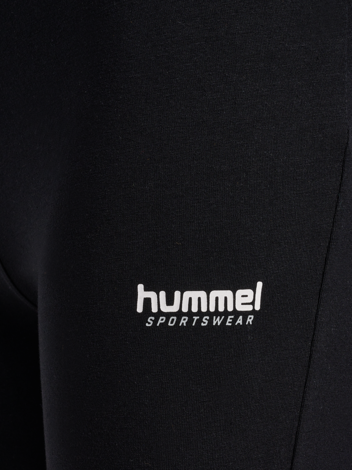 hmlLGC FEI SHORT COTTON TIGHTS, BLACK, packshot